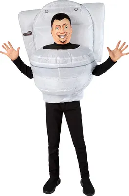 Produktbild von Kids Skibidi Toilet Inflatable Costume One Size