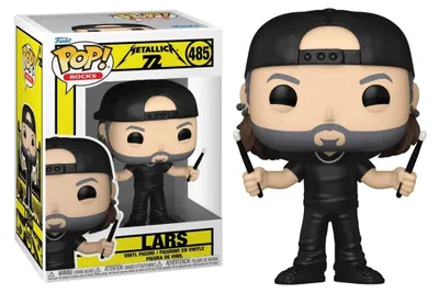 Zdjęcie produktu dla Metallica POP! Rocks Vinyl Figur Lars (72 sezony) 9 cm