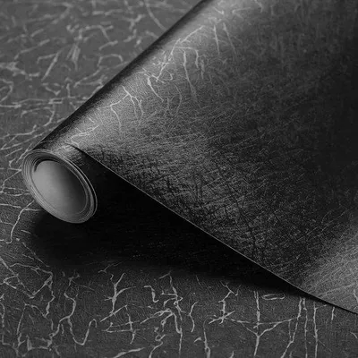 Produktbild von Selfklebende Dekorationsfolie schwarz 60 cm x 1000 cm
