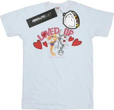 Produktbild von Looney Tunes - "Valentine's Day Loved Up" T-Shirt für Herren BI34897 (3XL) (Weiß)