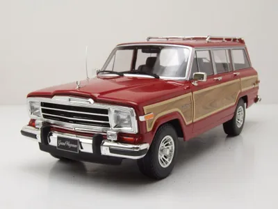 Produktbild von KK Scale 181112 Jeep Grand Wagoneer 1989 rot 1:18