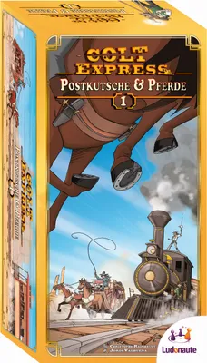 Produktbild von Colt Express- Pferde und Postkutsche