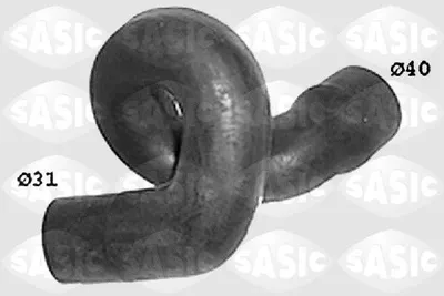 Produktbild von SASIC Kühlerschlauch Wasserschlauch für OPEL Astra F CC (T92) SWH6765