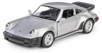 Produktbild von Porsche 911 Turbo 3.3 RMZ City Maßstab:1:32 Metall-Kunststoff Modellauto Silber