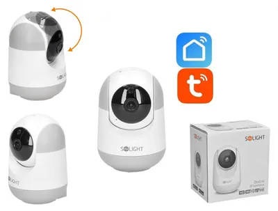 Produktbild von SOLIGHT - Drehbare IP-Kamera - 8592718027421