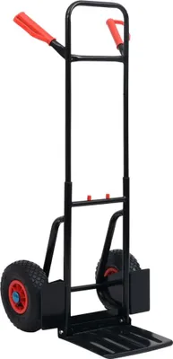 Produktbild von Teleskop-Sackkarre 200 kg Schwarz und Rot