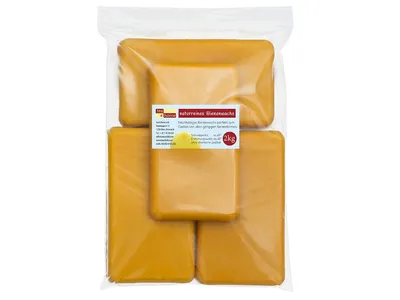 Produktbild von tea4chill Bienenwachs 2kg für Kerzenherstellung – 100% natürliches Wachs, nachhaltiges Naturwachs vegan zum selber Kerzengießen.
