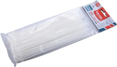 Zdjęcie produktu dla Taśmy przewodzące białe, 200x3,6mm, 100szt, NYLON