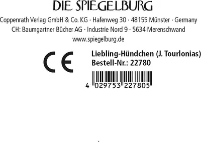 Produktbild von Coppenrath Verlag Liebling-Hündchen