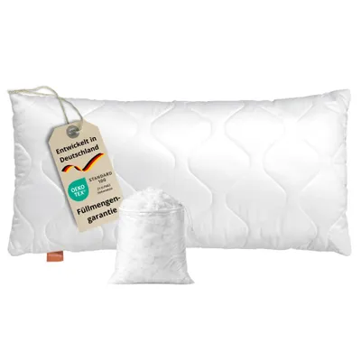 Produktbild von Kopfkissen 40 x 60 cm, Schlafkissen, 100% Mikrofaser, für Allergiker geeignet, sleepling Komfort 100