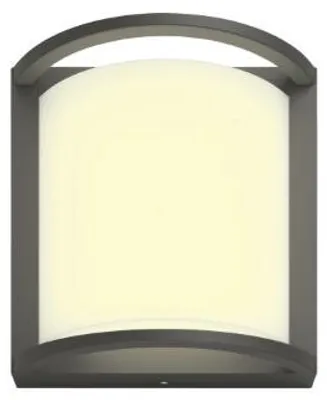 Imagen del producto de Lámpara de pared Philips myGarden, luz exterior para pared, color antracita, blanco, aluminio, clase II, estilo moderno, para jardín, terraza