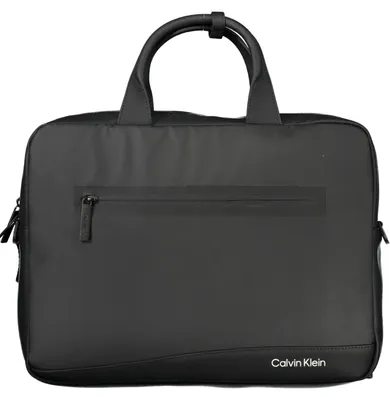 Produktbild von Vielseitige schwarze Aktentasche/Rucksack mit Laptop-Fach, ideal für Herren