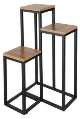 Produktbild von Ruhhy 25626, Blumentopfhalter, 67 x 34,5 x 34,5 cm, braun