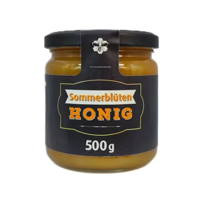 Produktbild von Sommerblütenhonig 500g – Echter deutscher Imkerhonig, naturbelassen & mild-aromatisch
