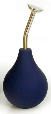 Produktbild von Bonsai Gießbrause (Ballbrause) Pro Blau mit kurzem Hals - 250 ml