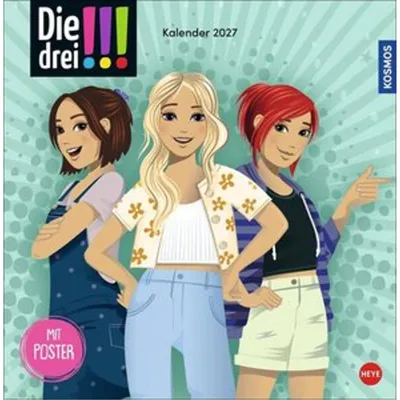 Produktbild von Die drei  Broschurkalender 2027