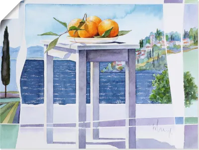 Produktbild von ARTland Poster Gardasee Größe: 60x45 cm