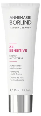 Obrázek produktu pro Annemarie Börlind ZZ Sensitive Fortifying Night Cream, Noční krém, Ženy, Citlivá pokožka, Obličej, Proti stresu, Zklidňující, 50 ml