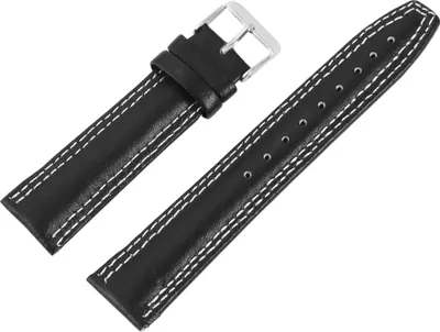 Produktbild von Echt Lederarmband, 20 mm, schwarz