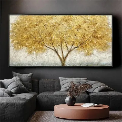 Zdjęcie produktu dla Abstrakcja. Obraz olejny na płótnie. 50 x 100 cm
