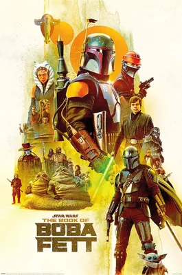Produktbild von Poster Star Wars The Book of Boba 61x91.5cm