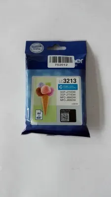 Produktbild von Brother LC3213C, Hohe (XL-) Ausbeute, Cyan, 1 Stück(e), 400 Seiten, Einzelpackung