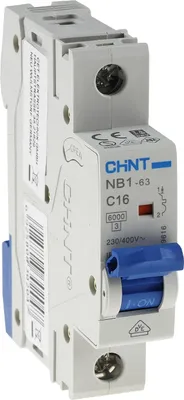 Produktbild von CHINT Leitungsschutzschalter 23391, C16, 16 A, 1-polig