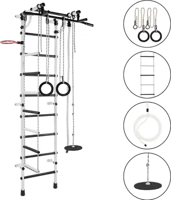Image de Espalier échelle de gymnastique Gamma Plus - noir, pour chambre d'enfant