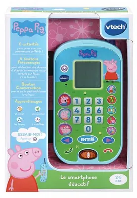 Image de VTech Peppa Pig - Le Smartphone Éducatif