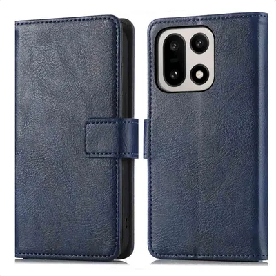 Zdjęcie produktu dla imoshion Luxe Bookcase dla OnePlus 15 - ciemnoniebieski