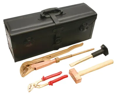 Produktbild von Dönges Werkzeugtasche aus Rindleder, 610 x 230 x 180 mm