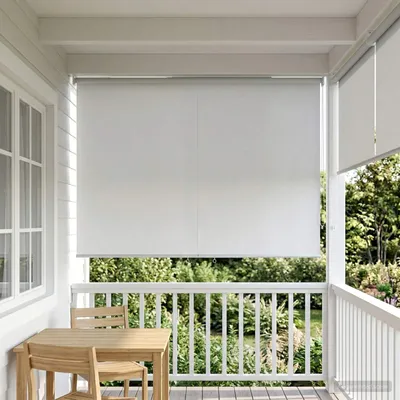 Zdjęcie produktu dla Rolety z ochroną UV Biały 160 x 230 cm Poliester