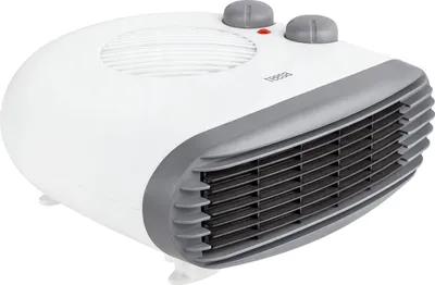 Produktbild von Teesa TSA8027 - Heizgerät mit 3 Betriebsarten de, 2 Stufen de heat (1000 W, 2000 W), einstellbarer Thermostat, Überhitzungsschutz, 240 V, weiß/grau