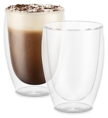 Obrázok produktu pre BODUM termo poháre na kávu latte macchiato 6 ks SET dvojstenné 350 ml