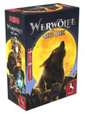 Obrázok produktu pre Pegasus Werwölfe Big Box, Kartová hra, Rodina, 10 rok / roky, 30 min, 90 min
