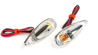 Produktbild von Str8 Blinker Chrome/Transparent Orange