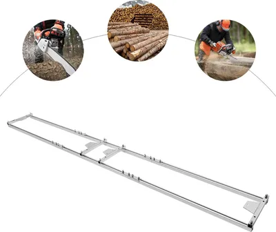 Produktbild von Aluminium Führungsschiene für Kettensäge - Sägeschiene / Schienensatz - 29x8x270 cm - Für Holzverarbeitung - Für Heimwerker und Tischler