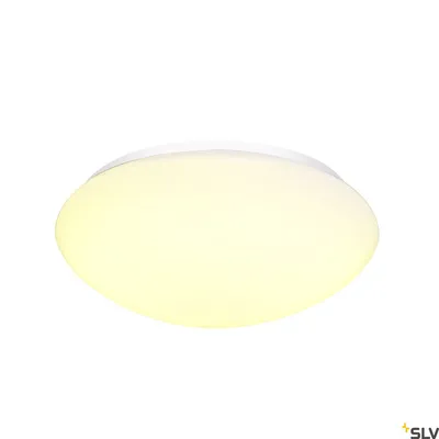 Immagine prodotto di LIPSY 40 Dome, lampada da parete e soffitto a LED per esterni, bianca, IP44, 3000/4000K