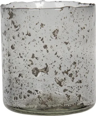 Produktbild von Clayre & Eef Teelichthalter Ø 10x12 cm Grau Glas