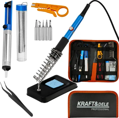 Zdjęcie produktu dla Kraft&Dele KD1717 precyzyjna lutownica elektryczna 80W