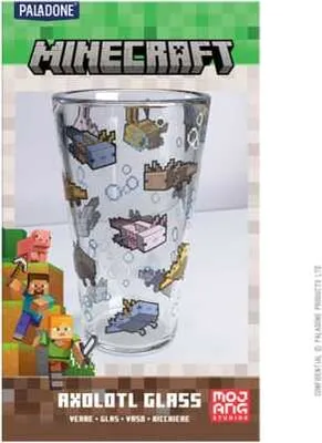 Produktbild von Paladone Minecraft Axolotl Thermoglas    One Size