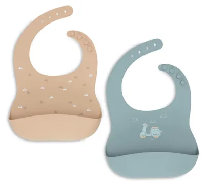 Zdjęcie produktu dla Jollein 029-007-68075, Śliniaczek zwykły/prosty, Wielobarwny, Unisex, Dziecko, Wzór, 200 mm