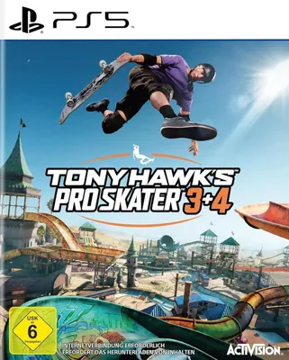 Produktbild von Activision Tony Hawk's Pro Skater 3 + 4, PlayStation 5, Multiplayer-Modus, T (Jugendliche)