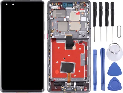 Immagine prodotto di Per Huawei Mate 40 Pro Display LCD completo con cornice Unità Touch Sostituzione Nero