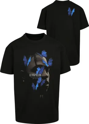 Image de Mr. Tee Le Papillon T-shirt oversize noir - XL