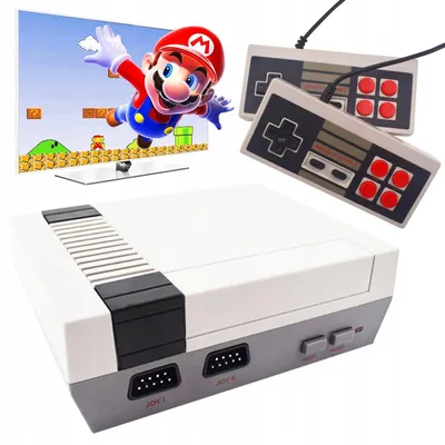 Produktbild von Retro TV Spielkonsole mit 620 Klassikern und 2 Controllern – Plug & Play für die ganze Familie