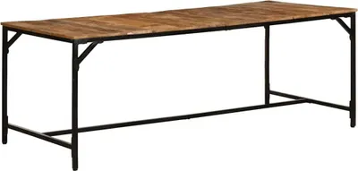 Zdjęcie produktu dla Maison Exclusive - Stół jadalniany, wymiary 200x100x75 cm, wykonany z surowego, litego drewna mango