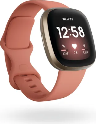 Image de FitBit 4061856797816 Fitbit Versa 3 altrosa/softgold