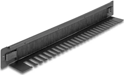 Immagine prodotto di DELOCK 19" Bürstenleiste mit Kabelhalterung werkzeugfr. 1 HE
