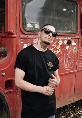 Zdjęcie produktu dla T-shirt męski Mr. Tee Rose Tee czarny - XXL
